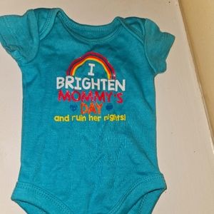 Mommys Day Onesie NewBorn